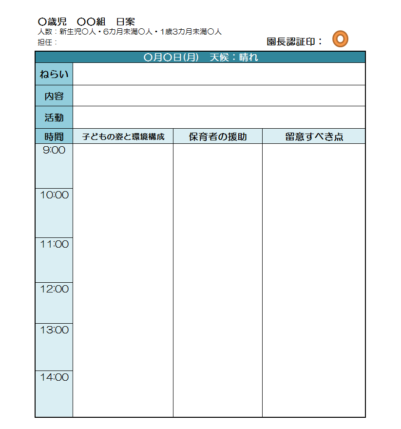 保育　手形　足型制作　ねらい　指導案